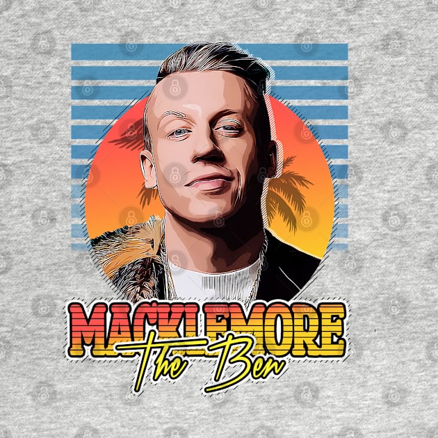 Retro Macklemore // The Ben style Flyer Vintage by Now and Forever